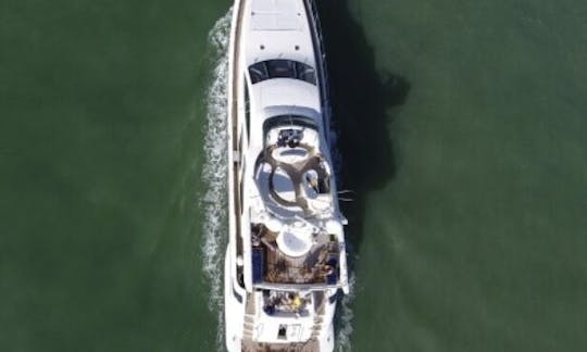 Charter 100' Azimut Power Mega Yacht in Baja California Sur, Mexico