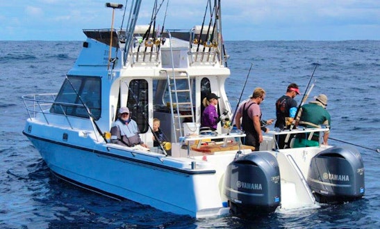 Enjoy Fishing In Cape Town, South Africa On 32' Obelix Sport Fisherman