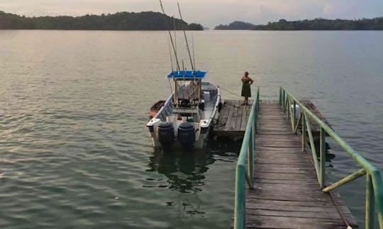 Inshore and Offshore Fishing on a Center Console for 5 People in Boca Chica, Panama