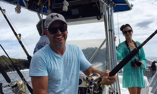 Inshore and Offshore Fishing on a Center Console for 5 People in Boca Chica, Panama