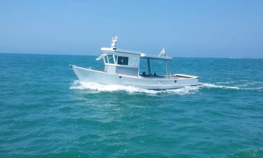 Great Fishing Time in Guarapari, Brazil on Trawler