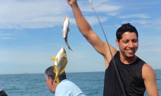 Great Fishing Time in Guarapari, Brazil on Trawler