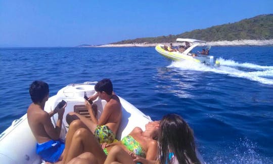 Rent This 12 People Sacs Rigid Inflatable Boat in Hvar, Splitsko-dalmatinska županija