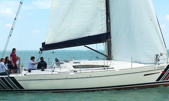 34' Elan sailsyacht for rent in Lake Balaton, Hungary