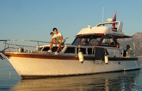 Enjoy Fishing and Touring in Antalya, Turkey on a Motor Yacht