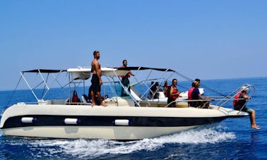 Guided boat tour in Weligama, Sri Lanka on Passenger Boat