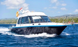 Captained Charter on 42' ''Rhino 1'' Motor Yacht in Denpasar Bali, Indonesia