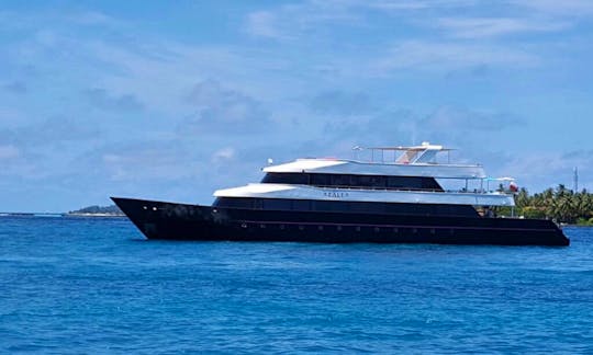 Charter 98' Azalea Power Mega Yacht in Male, Maldives