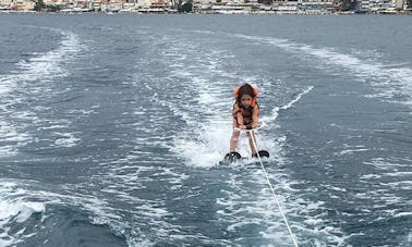 Enjoy Water Skiing in Tolo, Greece