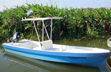 Fishing Trip in San Carlos, Nicaragua on Blue Center Console