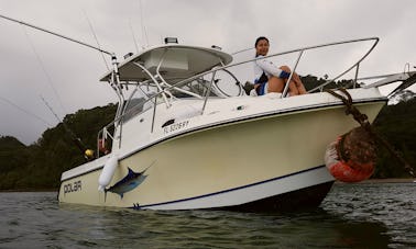 Pesca emocionante ou aventura de lazer em Herradura, Costa Rica!