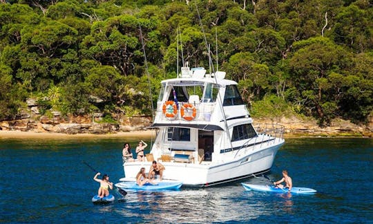 Cruceros de lujo de 5 estrellas a bordo de un yate a motor en Sídney