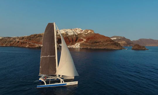 Orma60 Sailing Trimaran Rental in Santorini