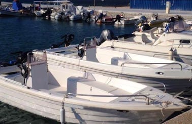 Rent a Center Console for 5 People in Paros, Greece