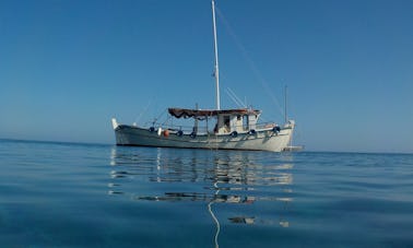 Greek Traditional Boat Rental In Plimmiri, Greece