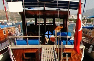 Charter 49' Ali Captain II Gulet in Bitez, Muğla