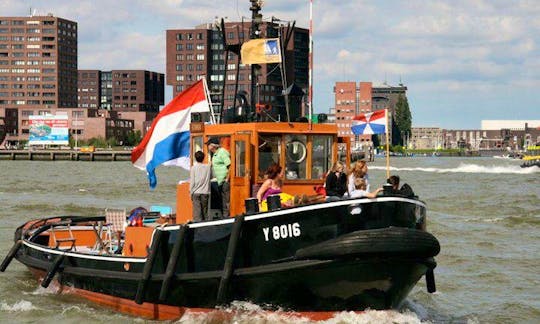 Charter 55' Navy Tug Boat In Rotterdam, Netherlands