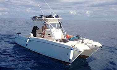 Sport Fishing Power Boat in the Zanzibar Archipelago