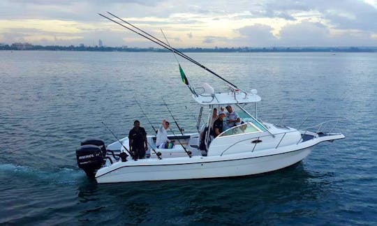 37' Sport Fisherman Fishing Charter in Dar es Salaam