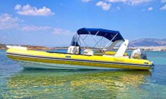 Rent 25' Traveller Rigid Inflatable Boat in Desimi, Greece