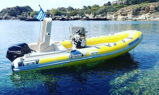 Private Rib Boat Tour in Rodos, Greece