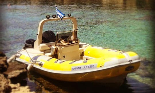 Private Rib Boat Tour in Rodos, Greece