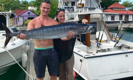 Aluguer de iates Sport Fisher de 31 pés em Granada