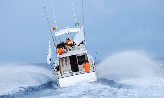 Aluguer de iates Sport Fisher de 31 pés em Granada