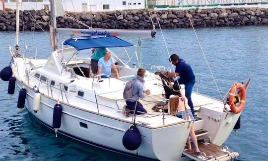 Luxury Sailing on "Mola Mola" Beneteau Oceanic 42 in Adeje, Spain