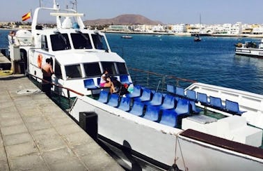 Ferry Boat to Lobos Island from Corralejo (Fuerteventura, Canary Islands)