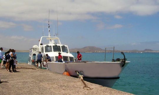 Ferry Boat to Lobos Island from Corralejo (Fuerteventura, Canary Islands)