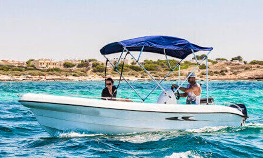 Rent 16ft ''Andromeda'' Deck Boat in Mallorca, Spain