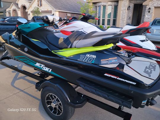Luxury Supercharged Jet Skis on Lake Ray Roberts
