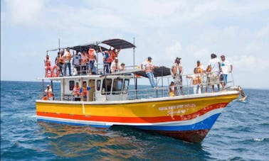 Saídas de Mirissa - passeios diários de barco no Sri Lanka