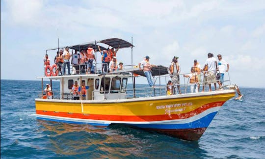Saídas de Mirissa - passeios diários de barco no Sri Lanka