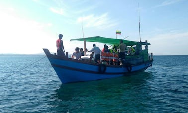 Alquile un barco de pasajeros en Pathein, Myanmar