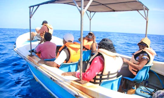 Explore Kalpitiya, Sri Lanka by Outboard boat Charter
