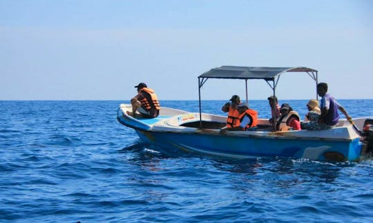 Explore Kalpitiya, Sri Lanka by Outboard boat Charter