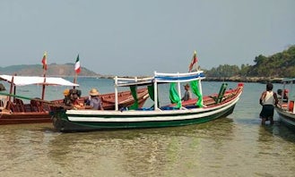 A private boat trip or public trip with one of our guides in Myanmar