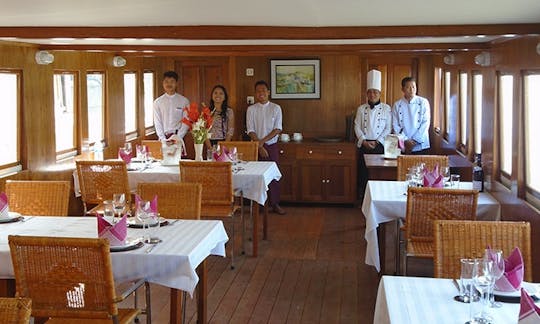 Charter River Lounge Motor Yacht in Mandalay, Myanmar (Burma)