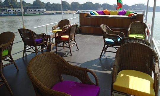 Charter River Lounge Motor Yacht in Mandalay, Myanmar (Burma)