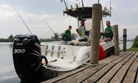 Enjoy Fishing in the Ebro Delta in a Sport Fishing Boat