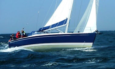 Iate à vela Hanse de 37 pés - a Dama Azul