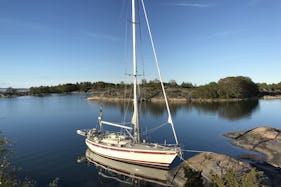 Sailing lessions in Stockholm Archipelago!