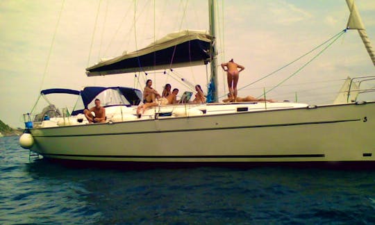 Charter a 43' Cyclades Sailing Yacht for 10 Person In Napoli, Italy
