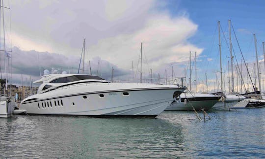 Captained Charter on Alalunga 85 Sport Power Mega Yacht in Sardegna, Italy