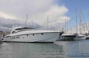 Captained Charter on Alalunga 85 Sport Power Mega Yacht in Sardegna, Italy