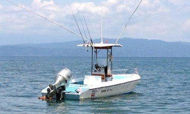 Excursão de pesca de dia inteiro em Puerto Jiménez - com capitão incluído!