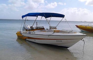 Charter 6 People Bowrider in Trou-aux-Biches, Mauritius