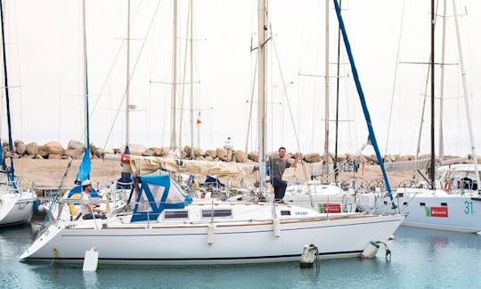 Petersen 34´, Our main boat in Algarrobo.